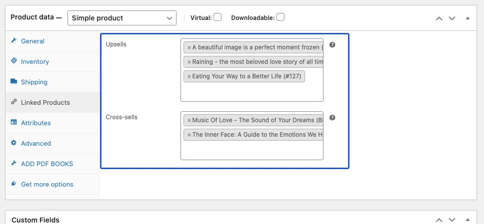 WooCommerce Upsells and Cross-sells